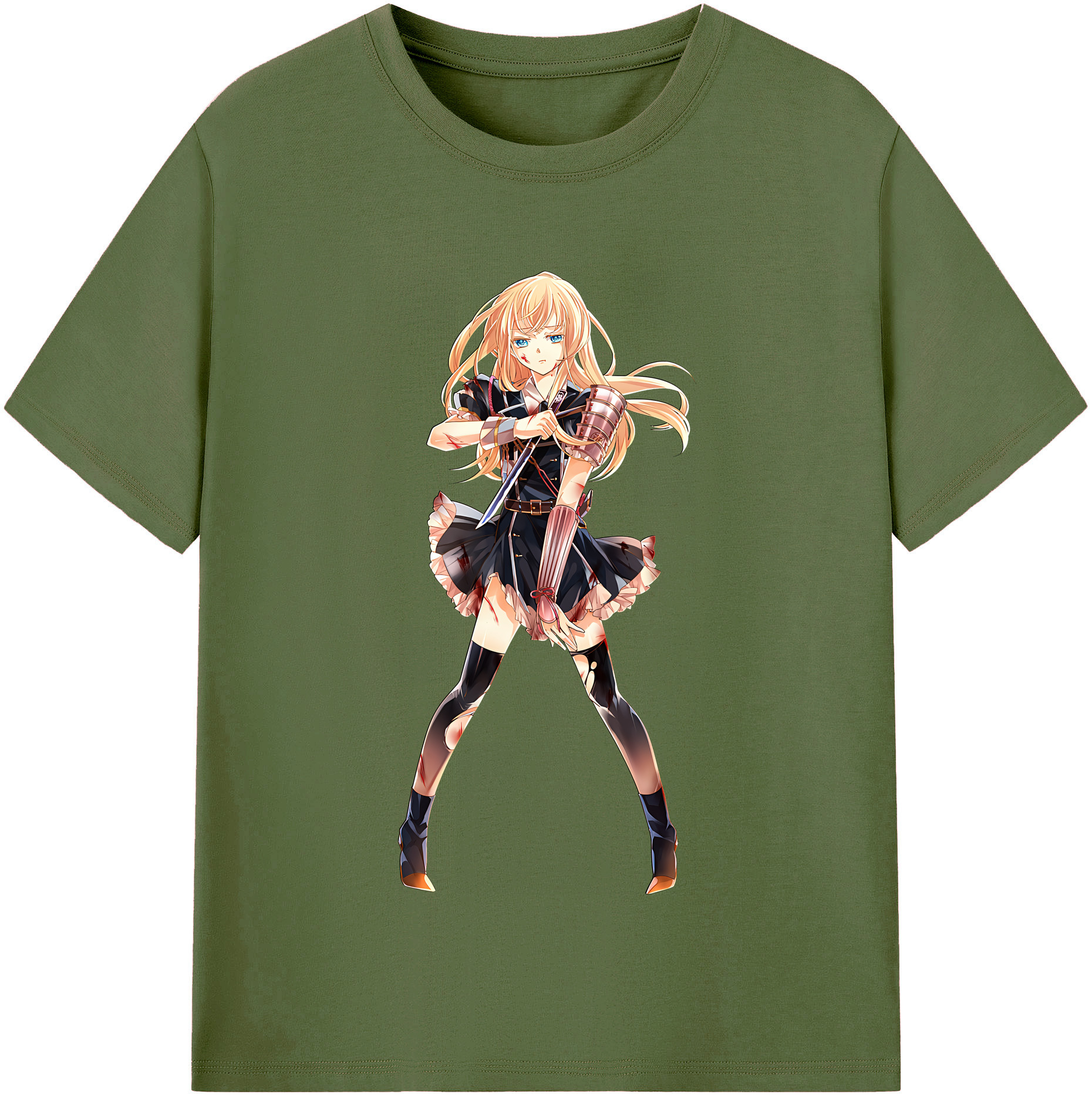 （画像用） 刀剣乱舞 Touken Ranbu 綿100％半袖Tシャツ（フロントプリント）